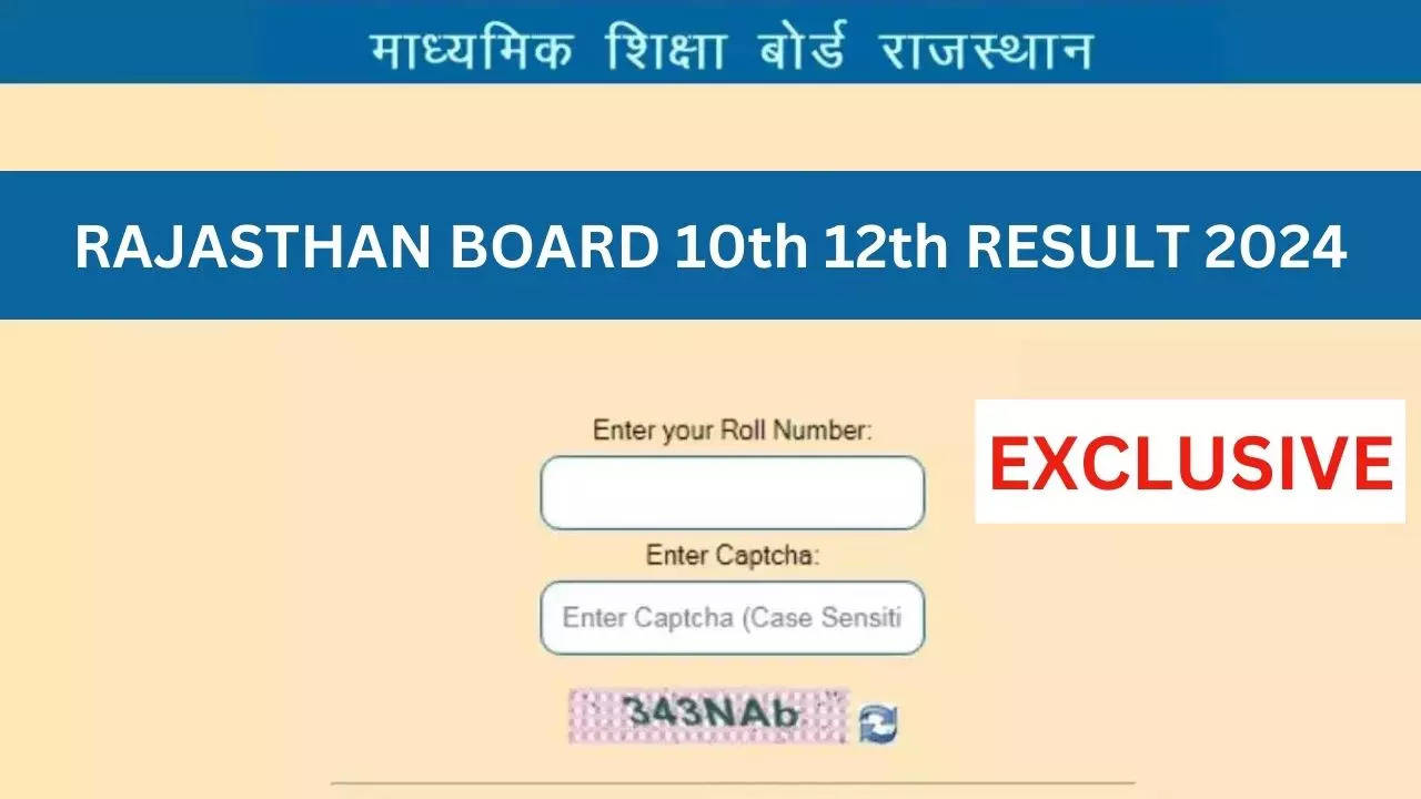 RBSE Rajasthan Board 10th 12th Result 2024 Date