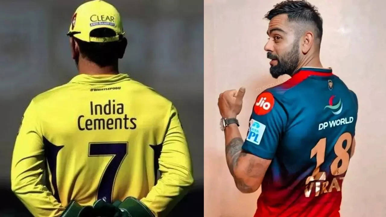 RCB VS CSK JERSRY