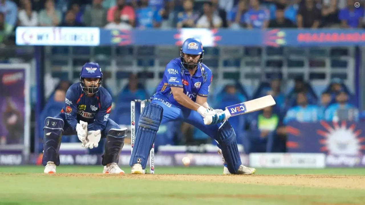 Rohit Sharma, Rohit Sharma Fifty, Rohit Sharma Fifty Against LSG, Wankhede Stadium Mumbai, Rohit Sharma Most Run, Rohit Sharma Most Fifty,