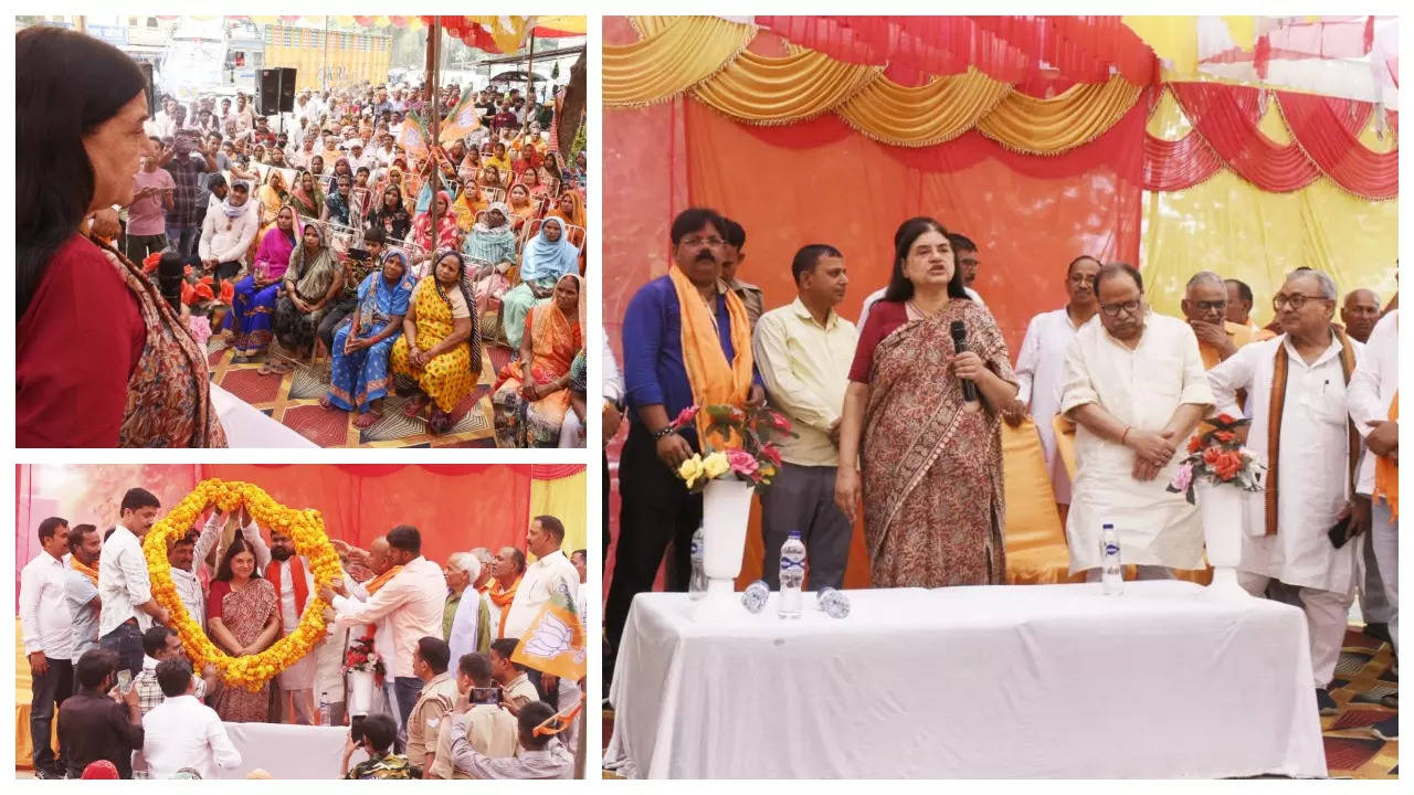 Maneka Gandhi on Sultanpur Lok Sabha Seat