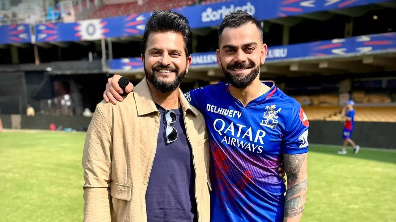 cricket news hindi, virat kohli with suresh raina