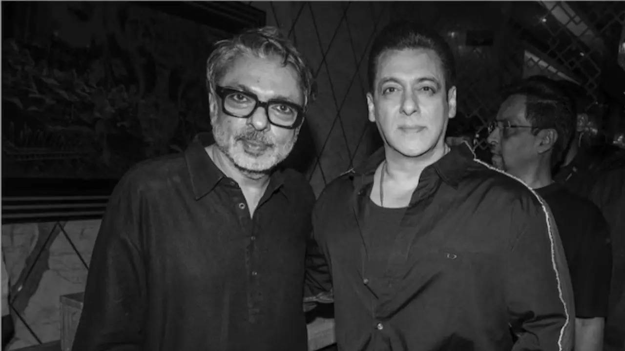 Sanjay Leela Bhansali and Salman Khan