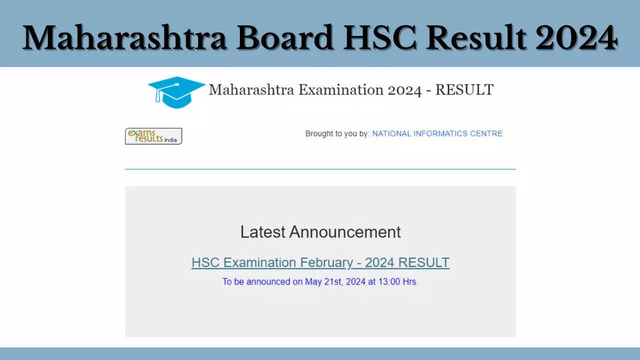 Maharashtra Board HSC Result 2024