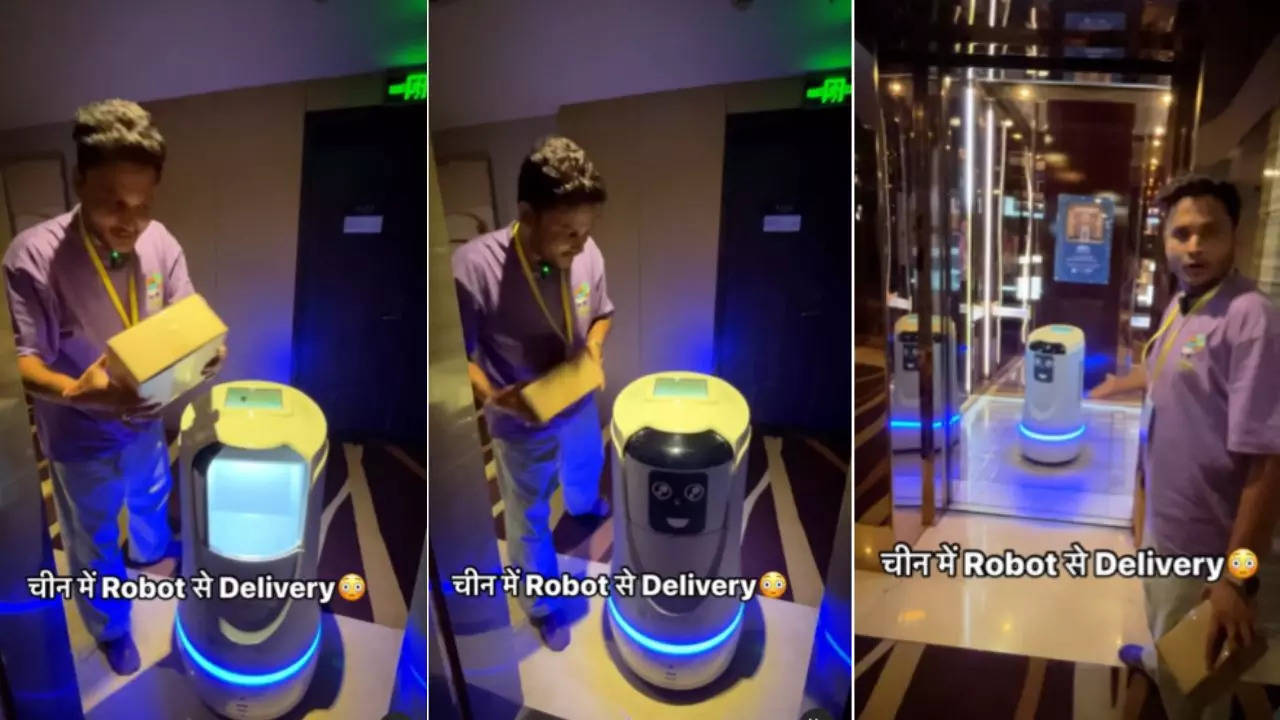 Robot in China Hotel