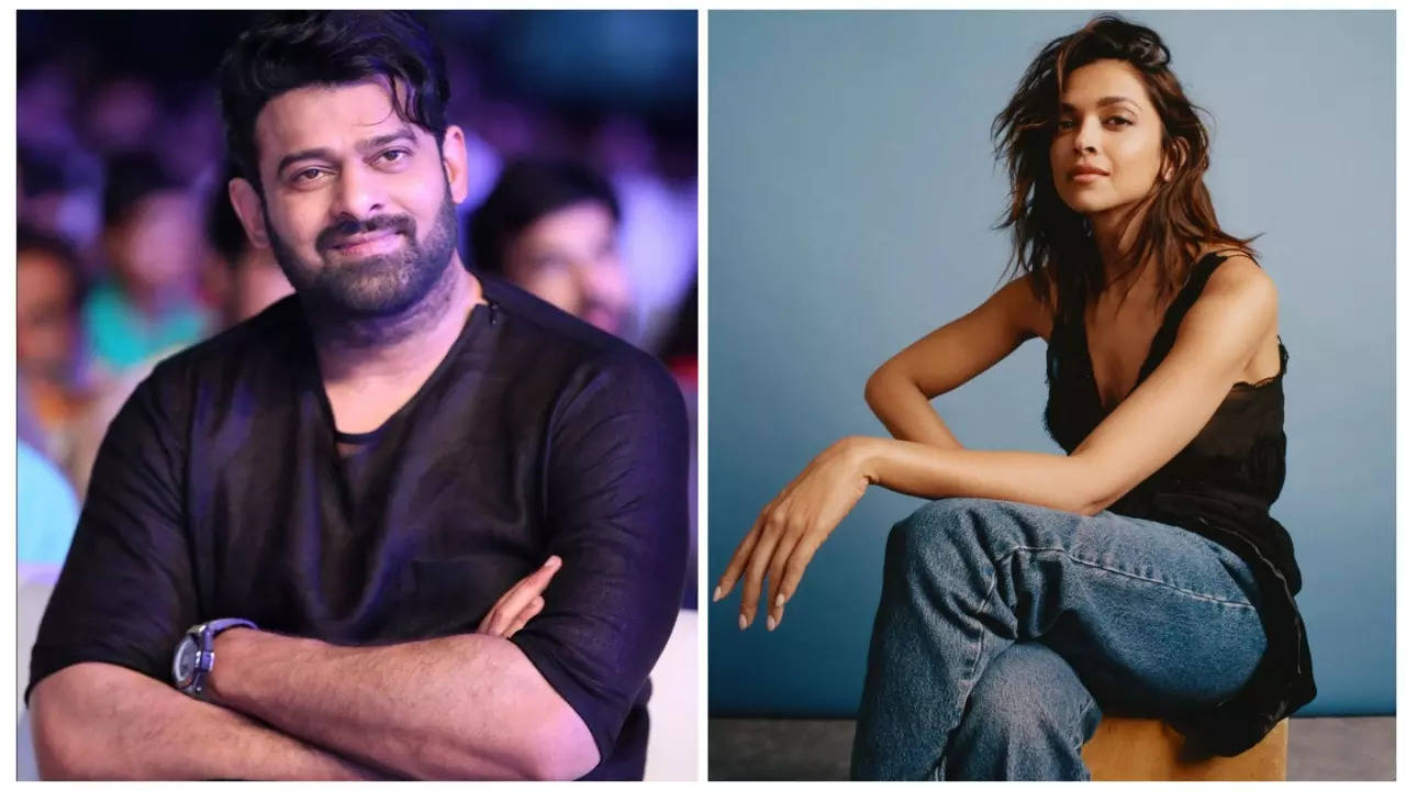 Prabhas and Deepika Padukone