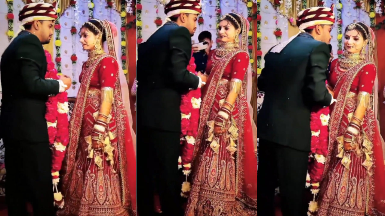 dulha dulhan viral video