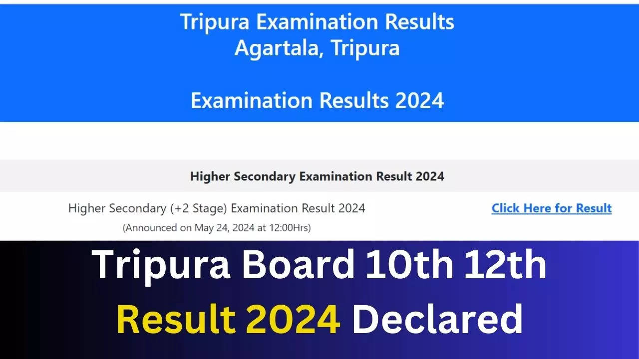 Tripura Board 10th 12th Declared