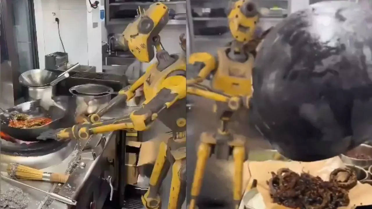 Robot Cooking Viral Video