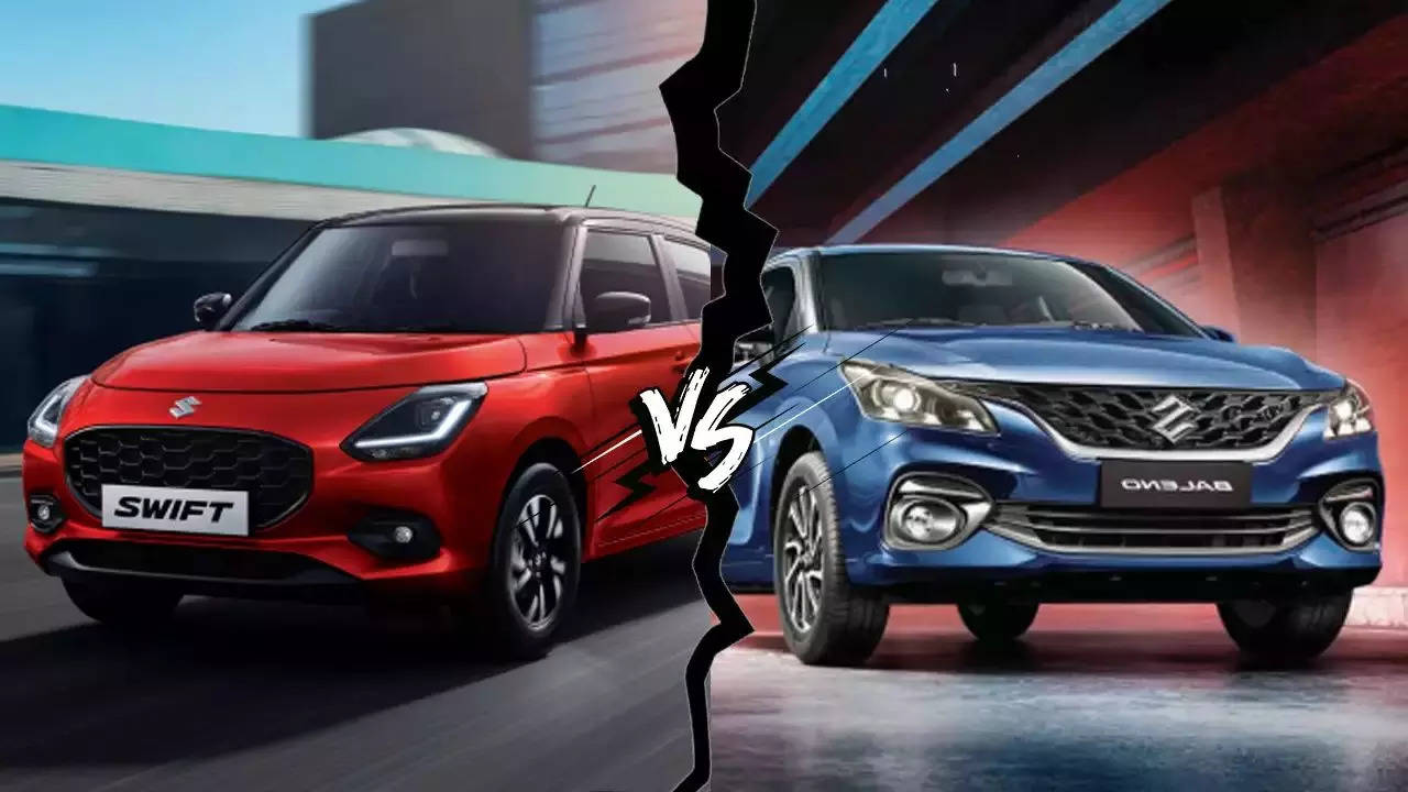 Maruti Swift 2024 Vs Maruti Baleno