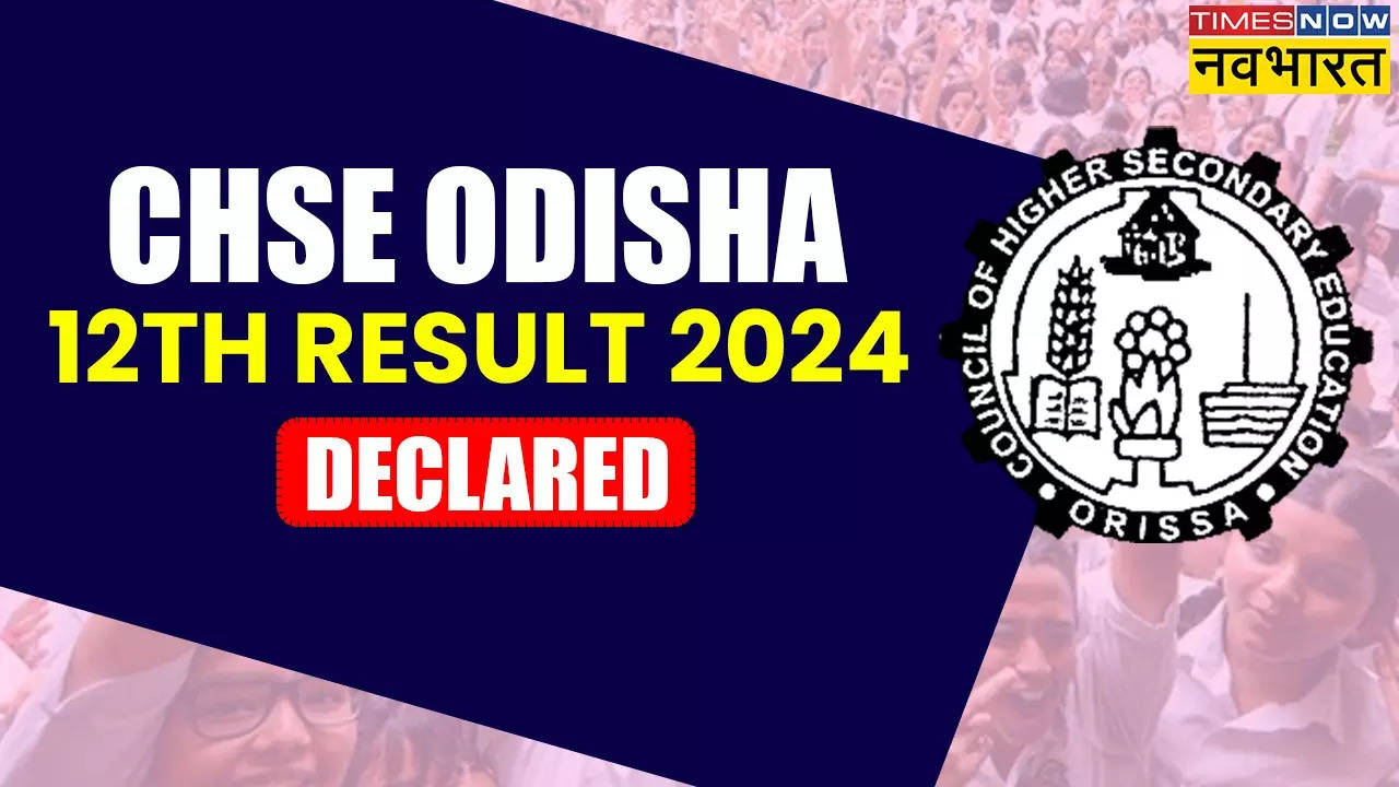 CHSE Odisha 12th Result 2024