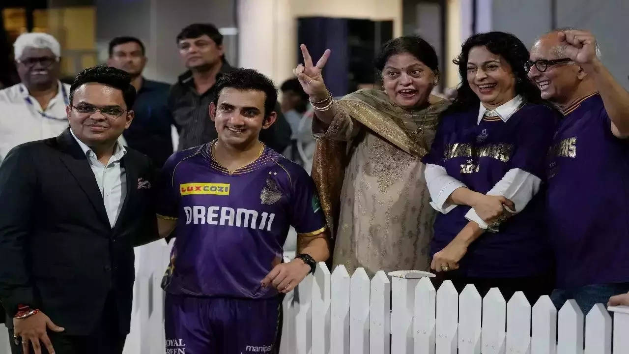 Gautam Gambhir, Gautam Gambhir met Jay Shah, jay Shah, BCCI, Team India Head Coach, KKR vs SRH, SRH vs KKR, IPL champion, IPL 2024 champion