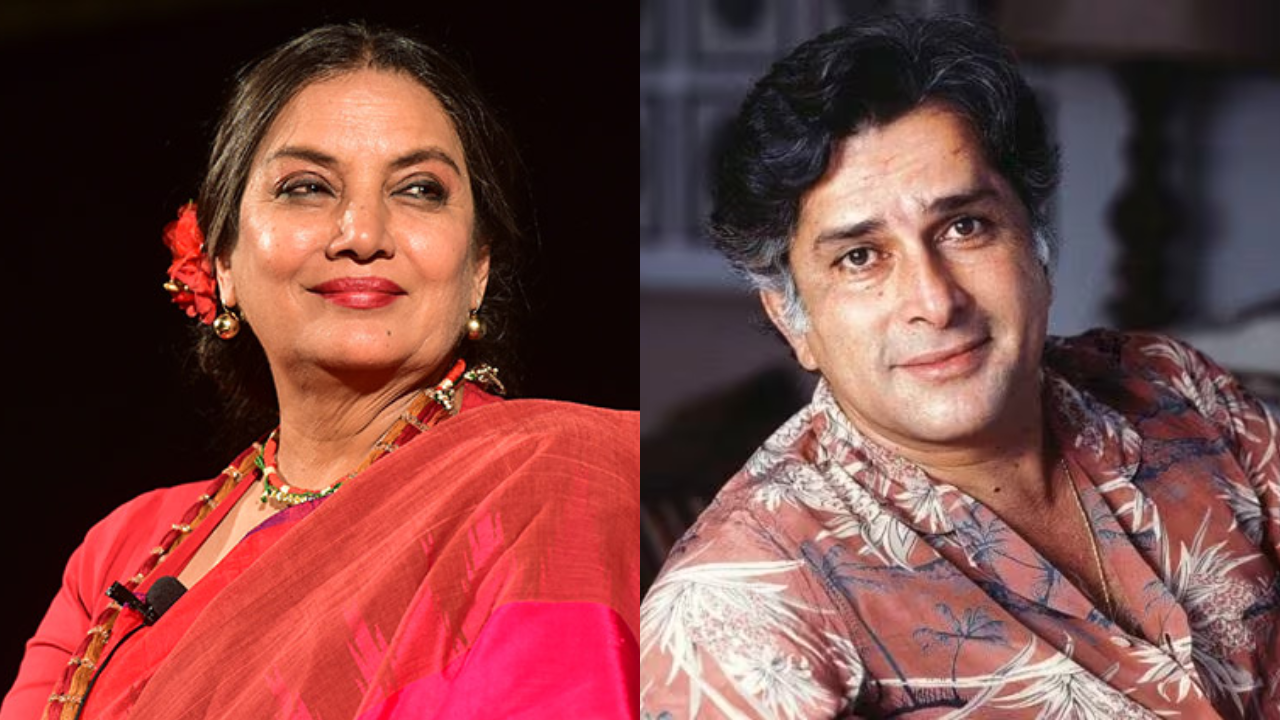 ​Shabana Azmi and Shashi Kapoor