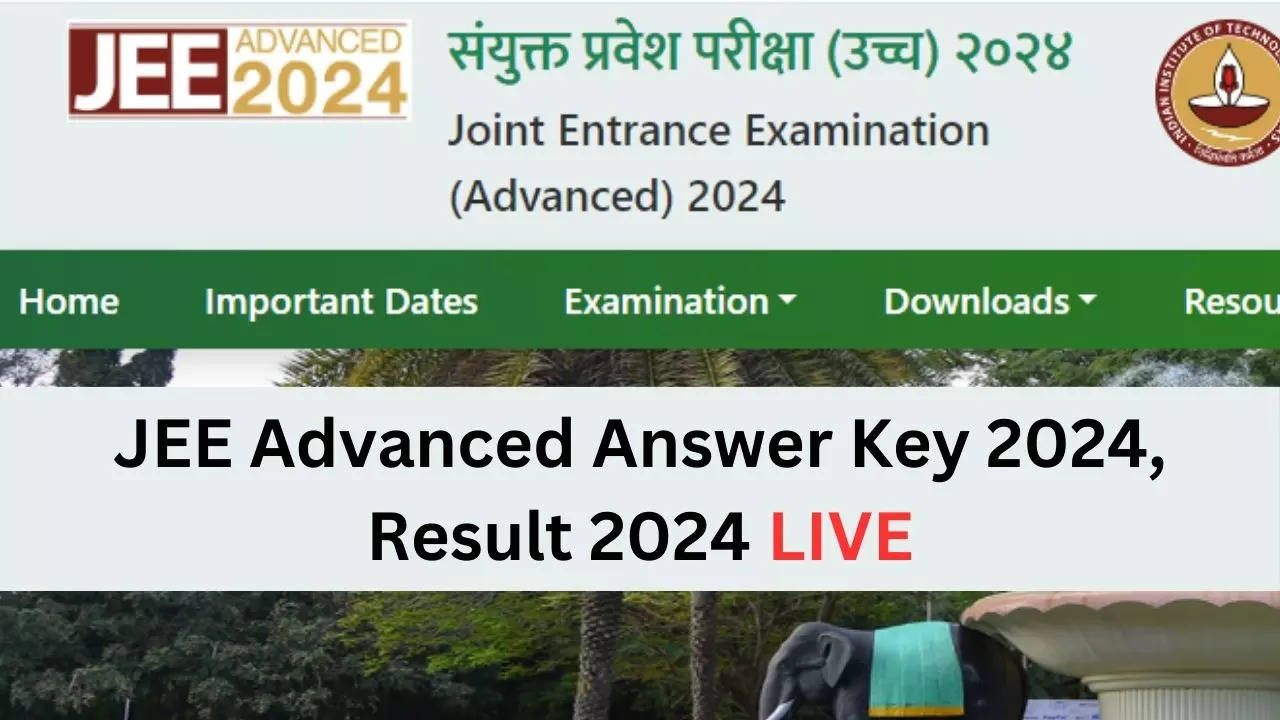 jeeadv.ac.in, JEE Advanced Answer Key, Result 2024: जारी हुई जेईई एडवांस्ड आंसर की, जानें कब आएगा रिजल्ट