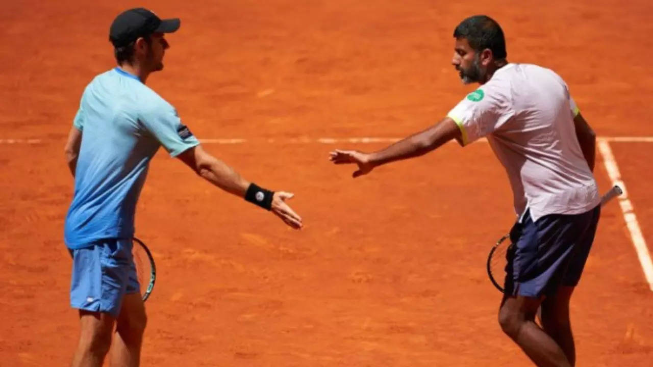 Rohan Bopanna, Rohan Bopanna, Matthew Ebden, Rohan Bopanna and Matthew Ebden pair, French Open 2024, French Open 2024 Second Round, Indian Tennis Players, Tennis News in Hindi, Tennis News Hindi, Sports News in Hindi,