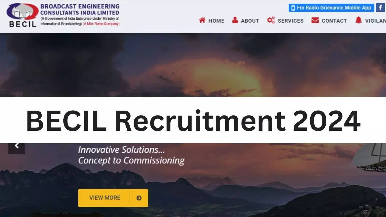 BECIL Recruitment 2024, Sarkari Naukri 2024 (1)