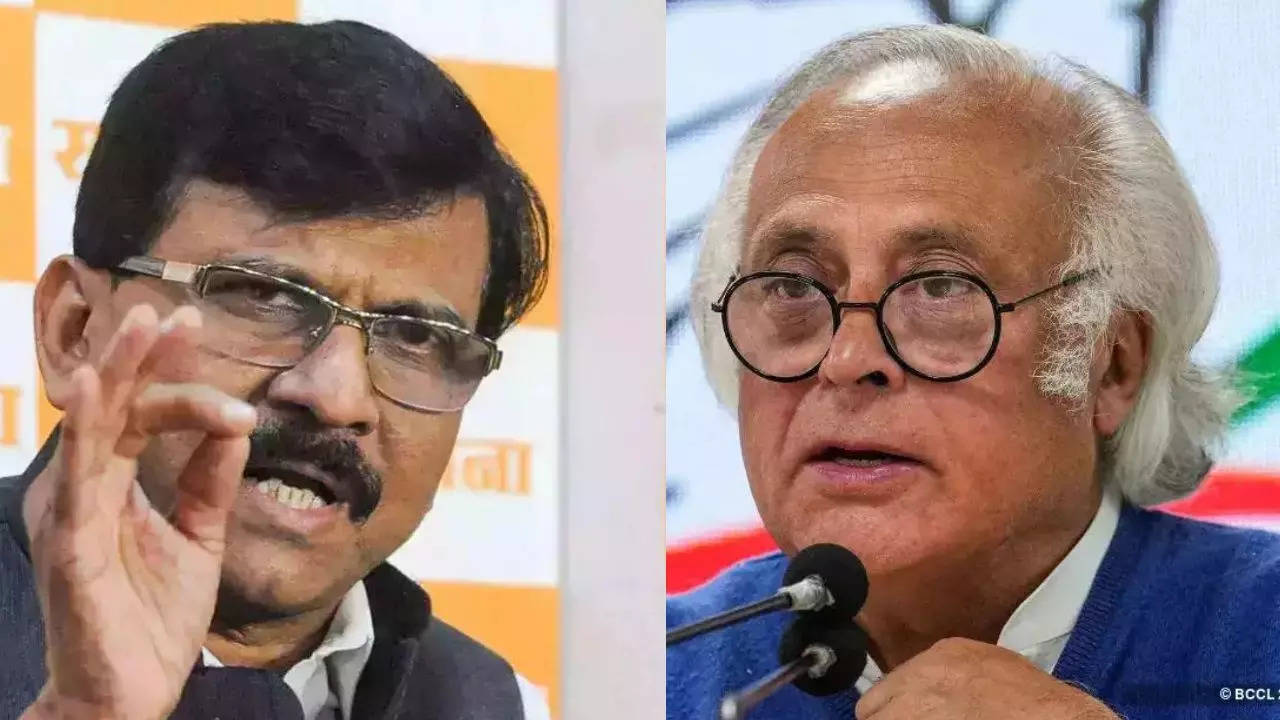 Sanjay Raut and Jairam ramesh