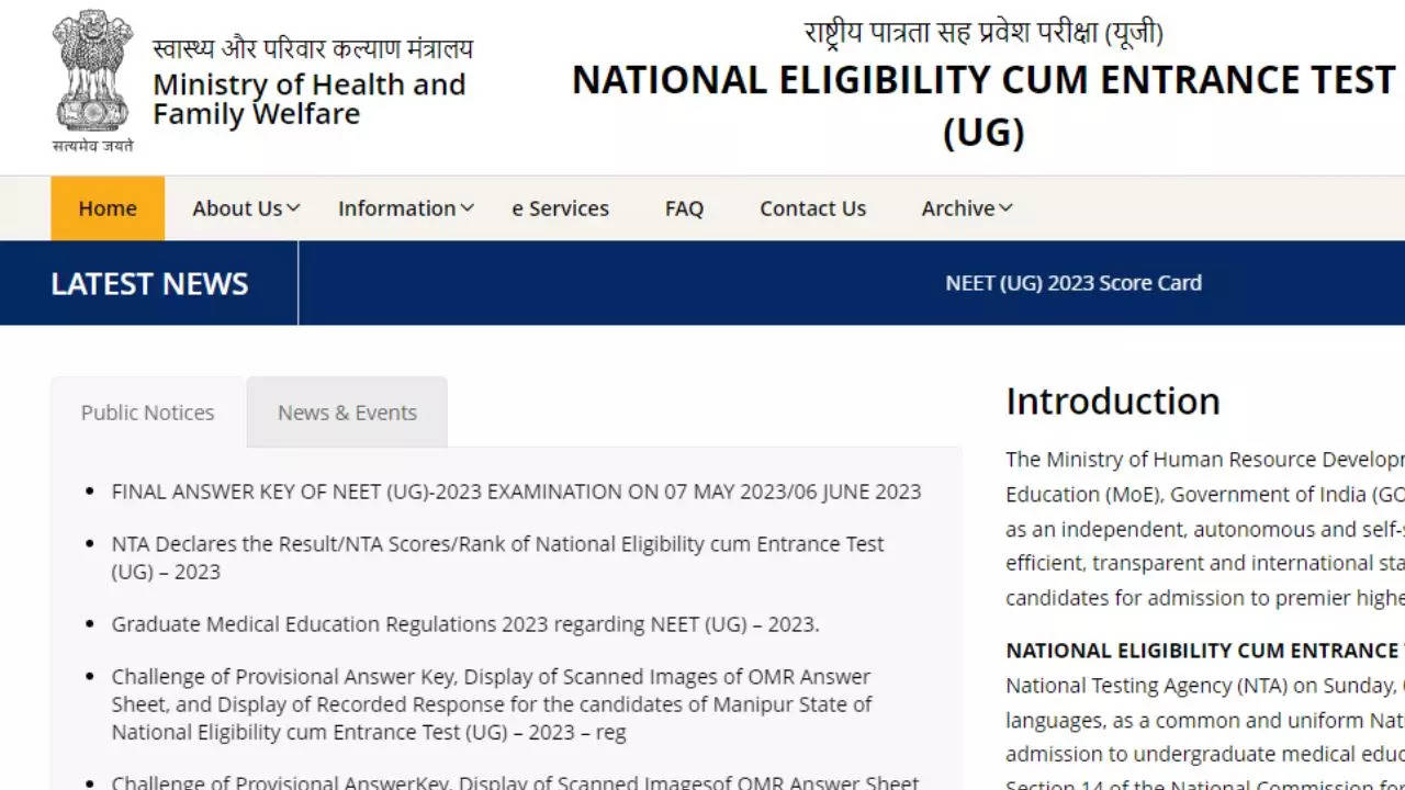 NEET UG Cut Off, Toppers 2024