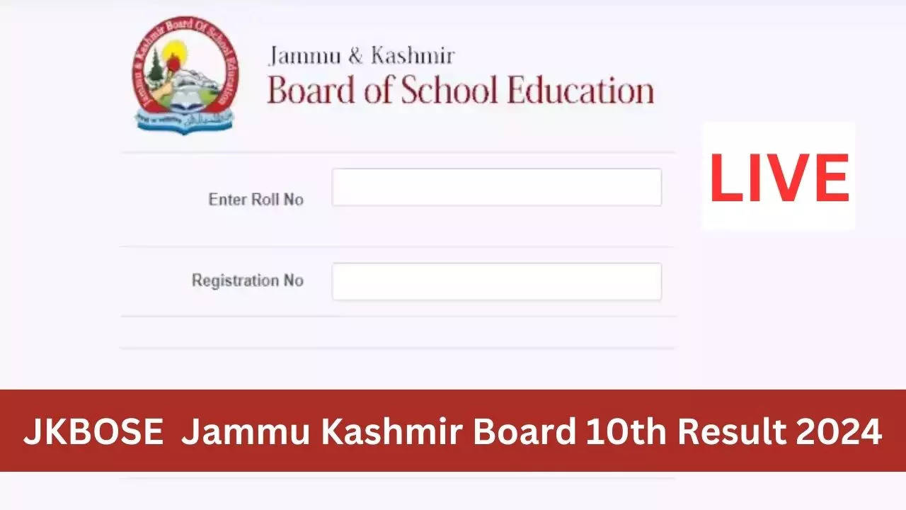 jkbose.nic.in, JKBOSE 10th Result 2024 Live: जम्मू कश्मीर बोर्ड 10वीं का रिजल्ट जल्द होगा जारी, पास होने के लिए चाहिए इतने नंबर