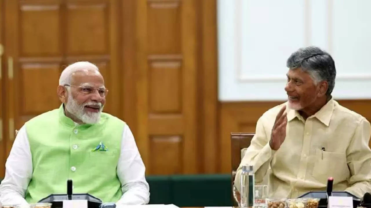 Naidu with Modi