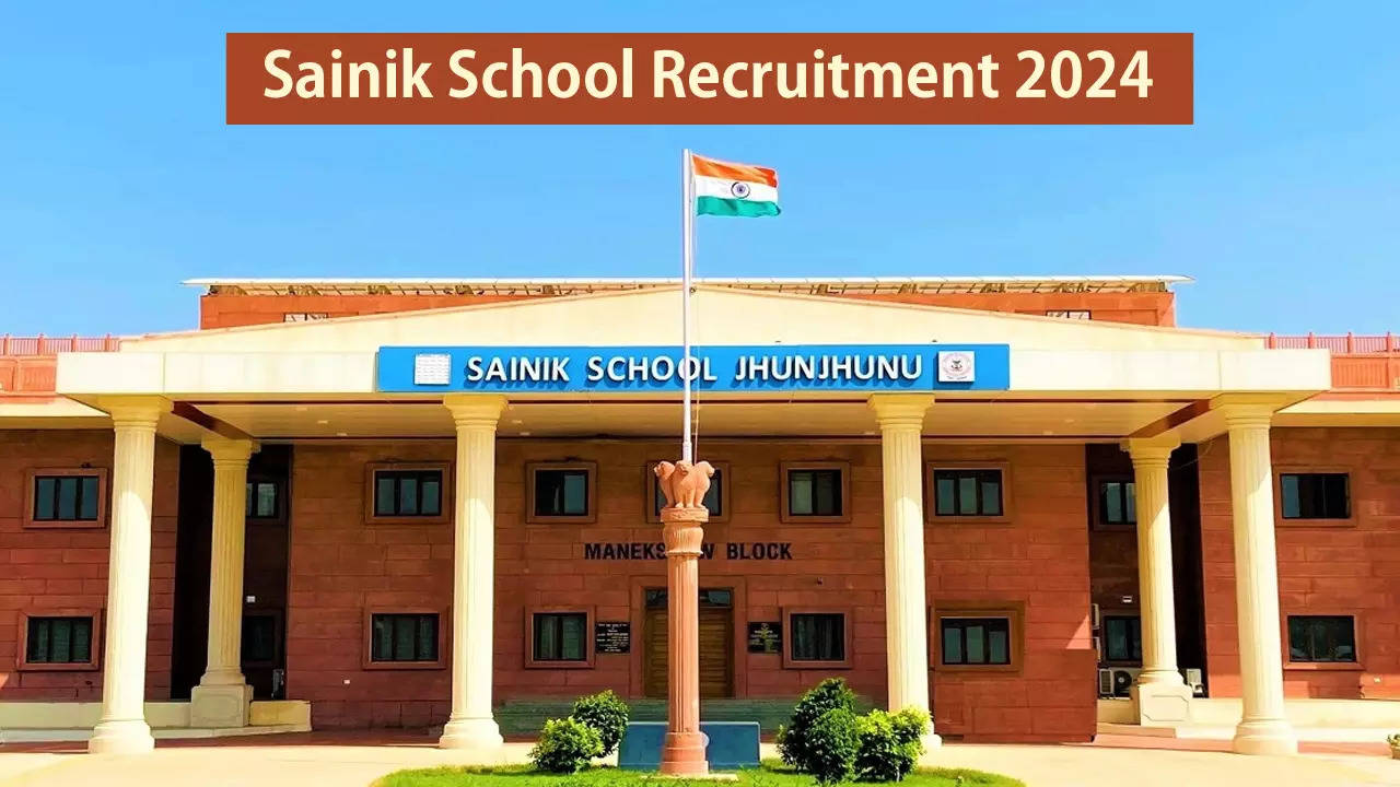 Sainik School Recruitment 2024