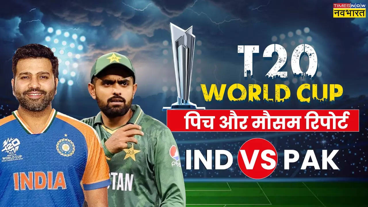 T20 World Cup 2024, India vs Pakistan Pitch Report And Weather