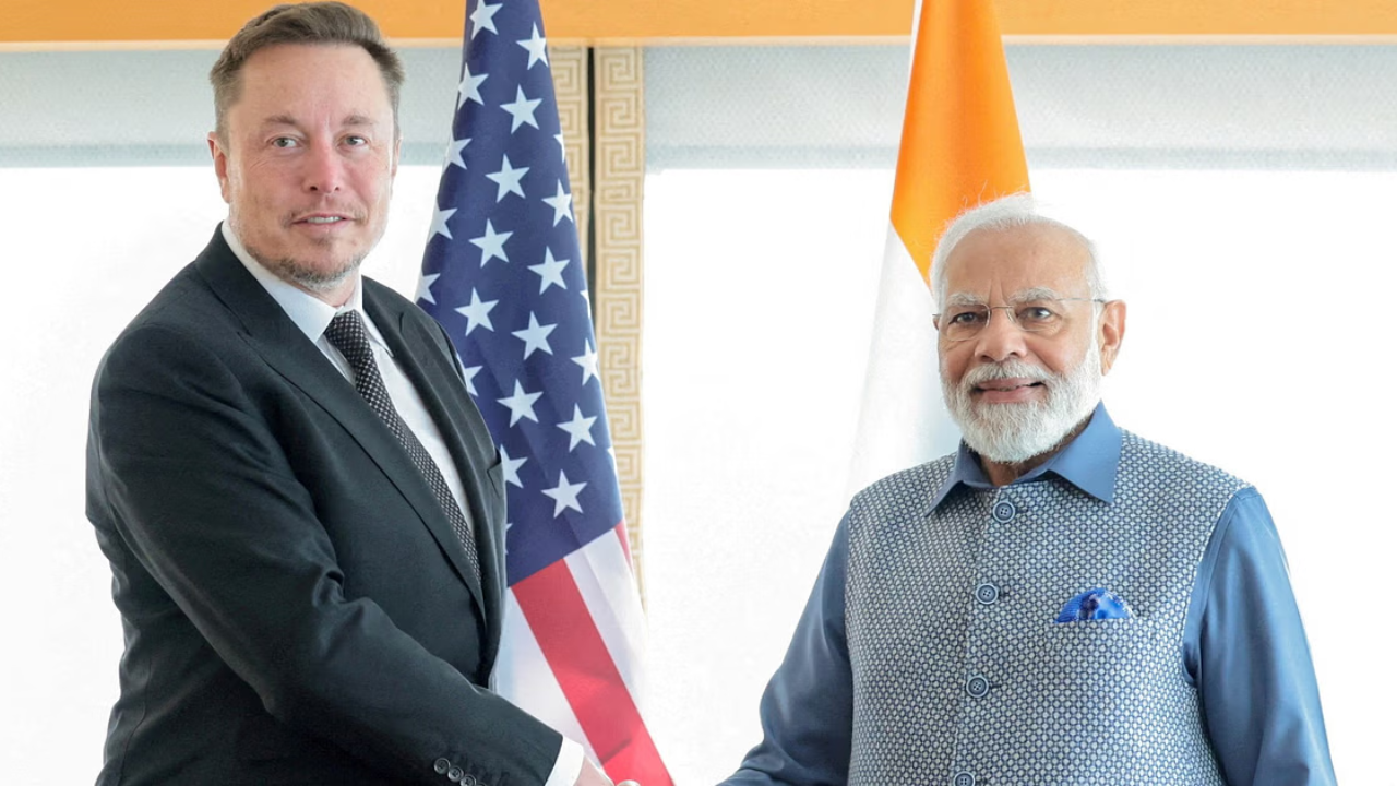 Narendra Modi thanks Elon Musk