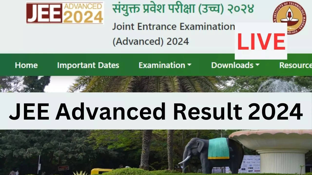 jeeadv.ac.in, JEE Advanced Result 2024: घोषित हुआ जेईई एडवांस्ड का रिजल्ट, इस लिंक से डायरेक्ट करें चेक