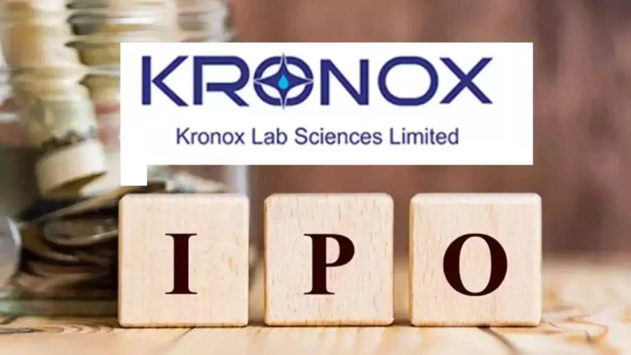 Kronox Lab Sciences IPO GMP : लिस्टिंग होते ही मिला 21.2 फीसदी का मुनाफा, जानें कितने पर पहुंचा शेयर