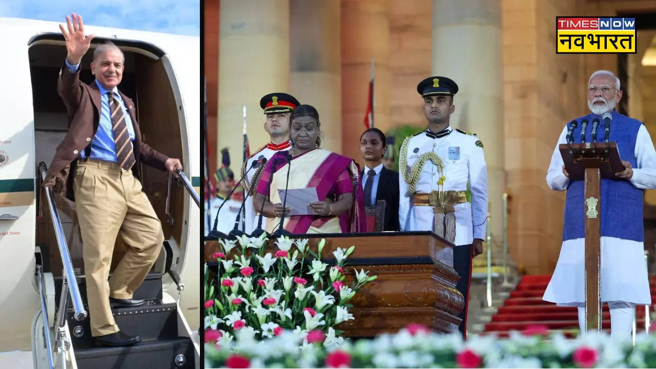 Pakistan PK Shehbaz Sharif congratulated Narendra Modi