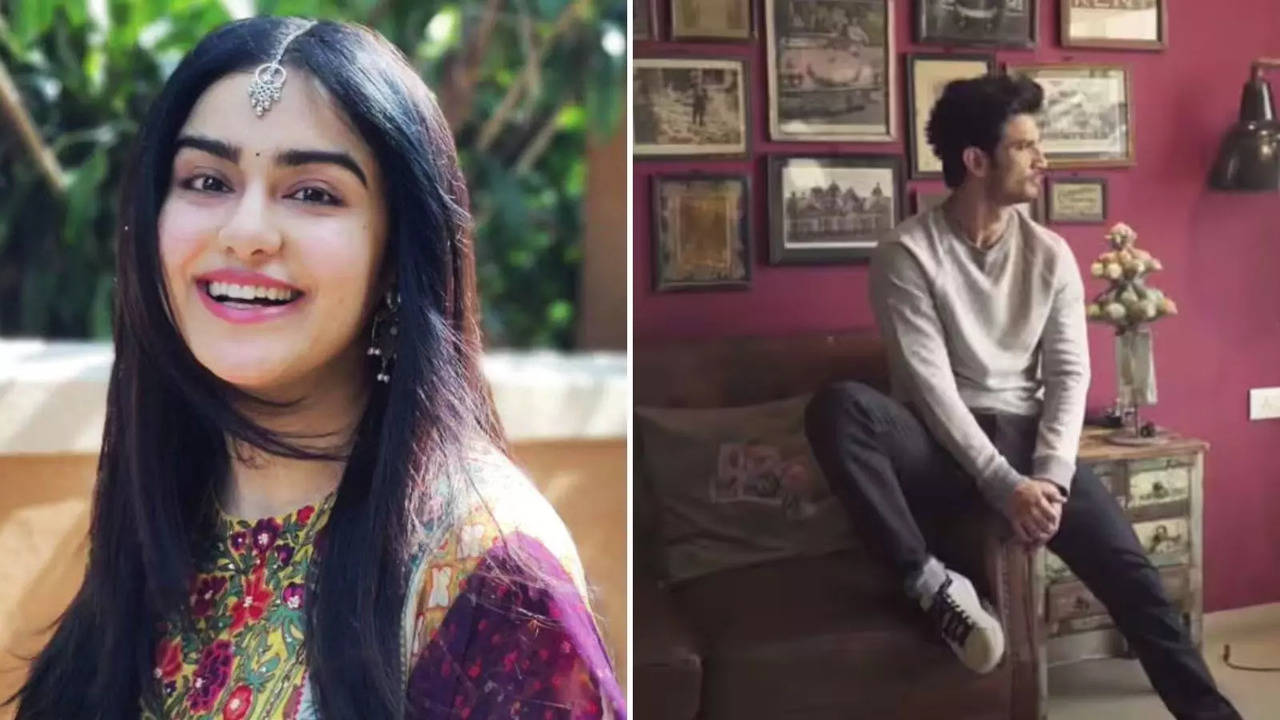 Adah Sharma said this about Sushant Singh Rajput's house