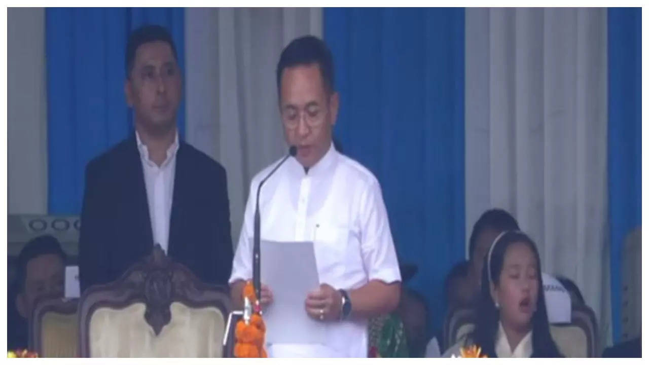 Sikkim CM Oath Ceremony