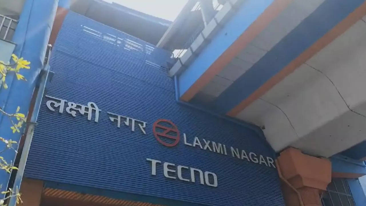 laxminagar metro station