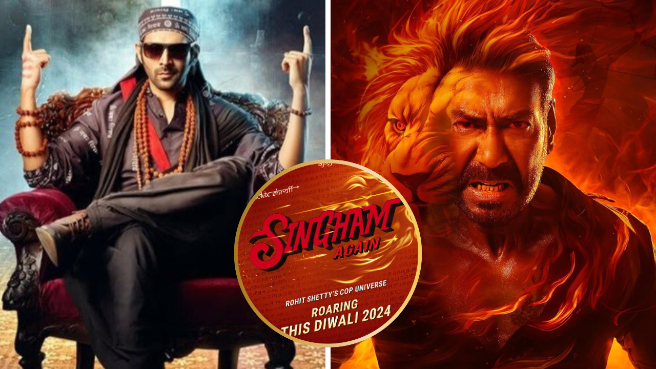 Singham Again Will Clash With Bhool Bhulaiyaa 3