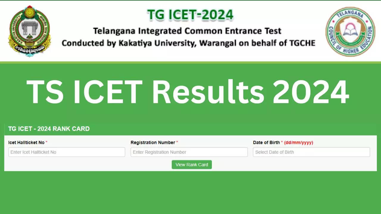 TS ICET Results 2024 2024 