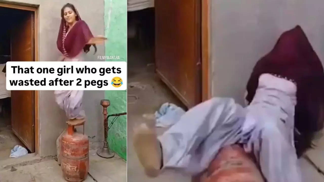 dance on lpg cylinder