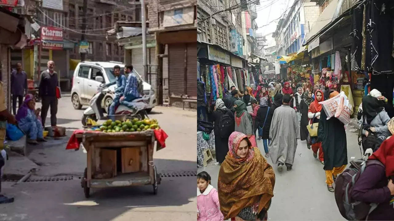 Recession in Kashmir markets