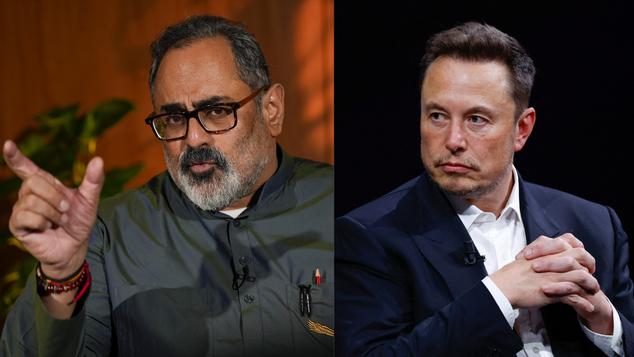 Rajeev Chandrasekhar, Elon Musk