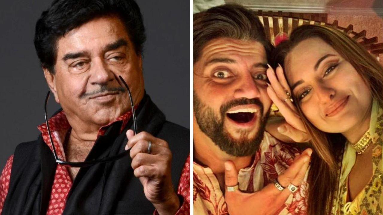 Shatrughan Sinha-Sonakshi Sinha-Zaheer Iqbal