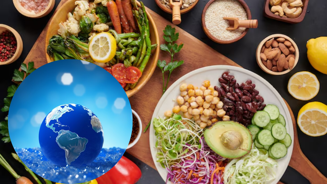 Diet food and save earth