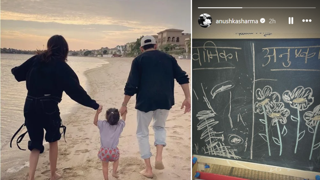 Anushka Sharma daughter Vamika's Drawing goes viral