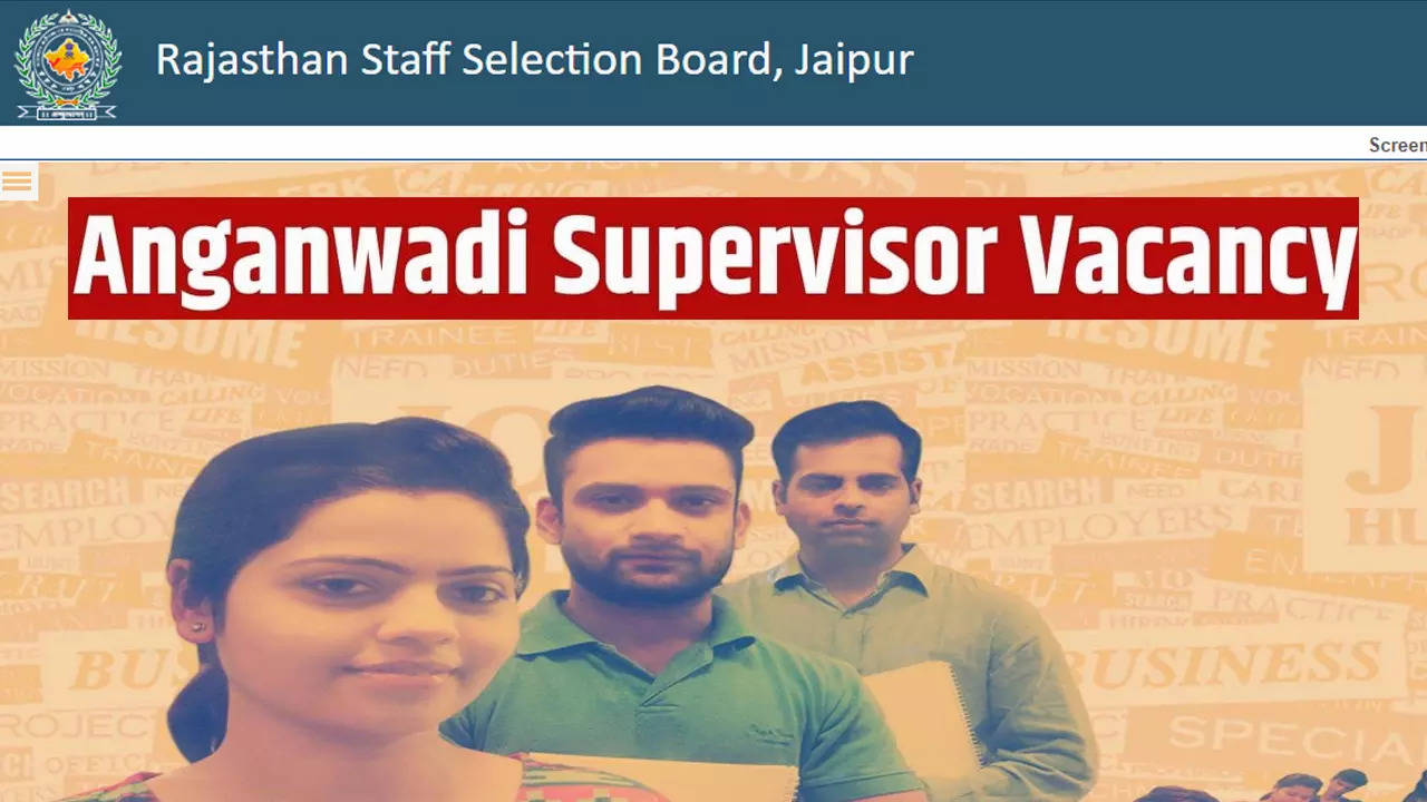 Anganwadi Supervisor Recruitment Exam 2024