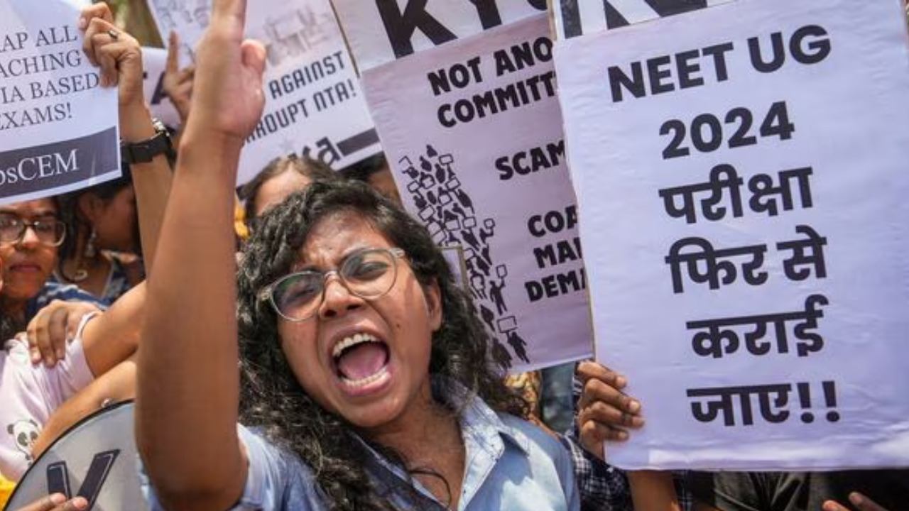 NEET protest