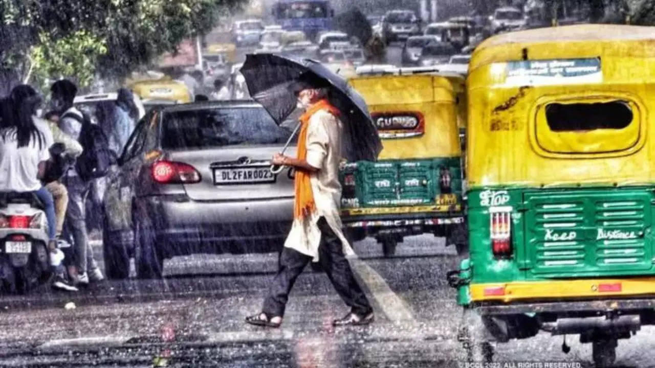 delhi rain