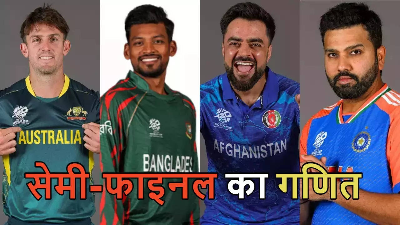 India Bangladesh Afghanistan Australia Semifinal Equations