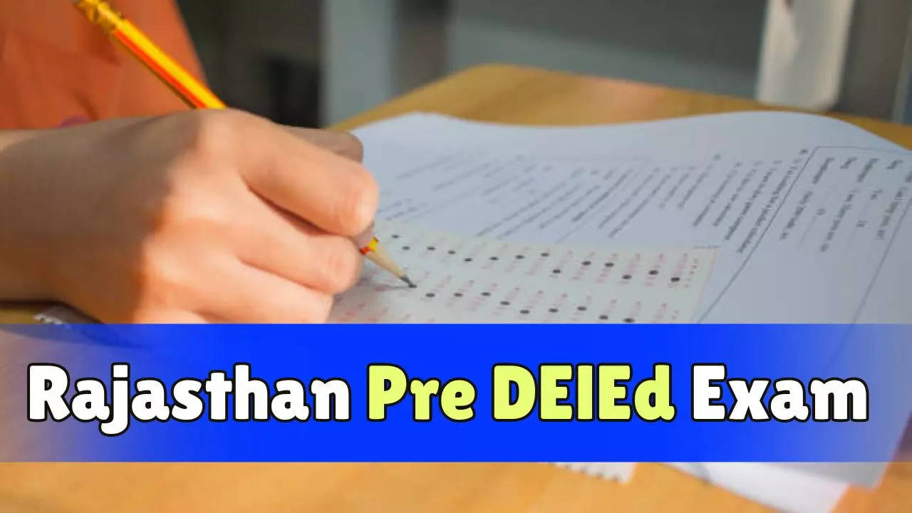 Rajasthan Pre DElEd Exam 2024