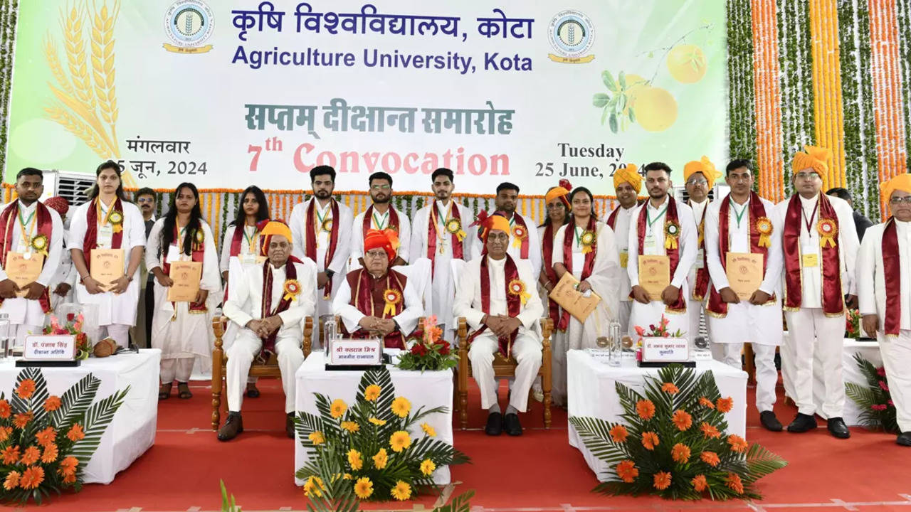 Agriculture University Kota Convocation 2024