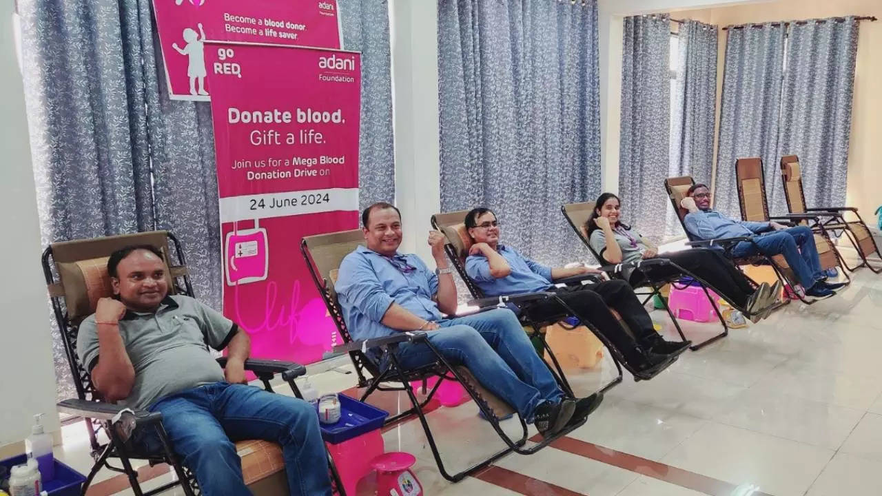 adani foundation blood donation