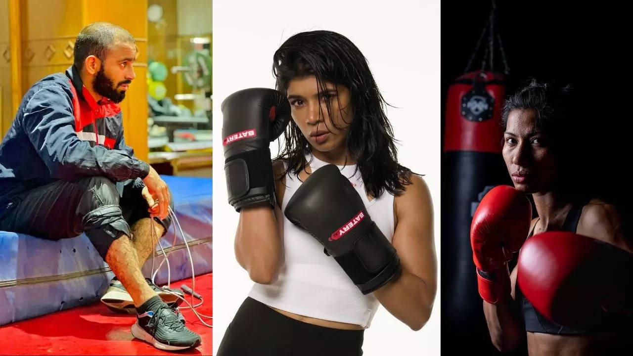 Five Indian boxers, Five Indian boxers training in Germany, Paris Olympics 2024, Amit Panghal, निकहत जरीन, Nikhat Zareen, Lovlina Borgohain, Paris Olympics 2024 Updates,