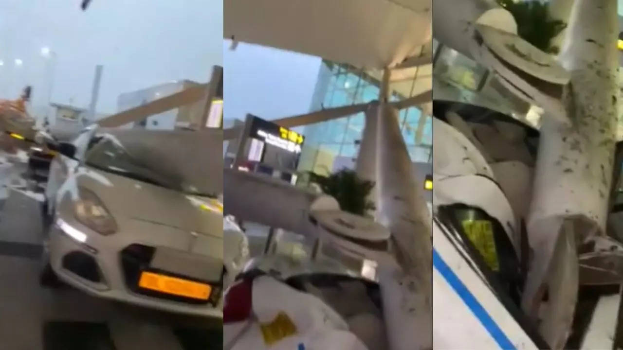 roof collapse of Delhi airport Terminal 1