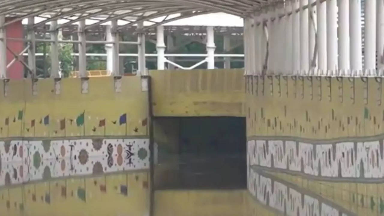 Delhi Rain Pragati Maidan Tunnel closed due to waterlogging